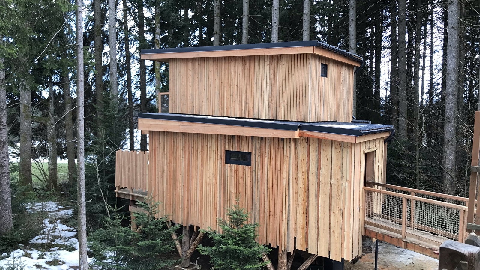 Le Domaine de l'Authentique - Les Cabanes Perchées