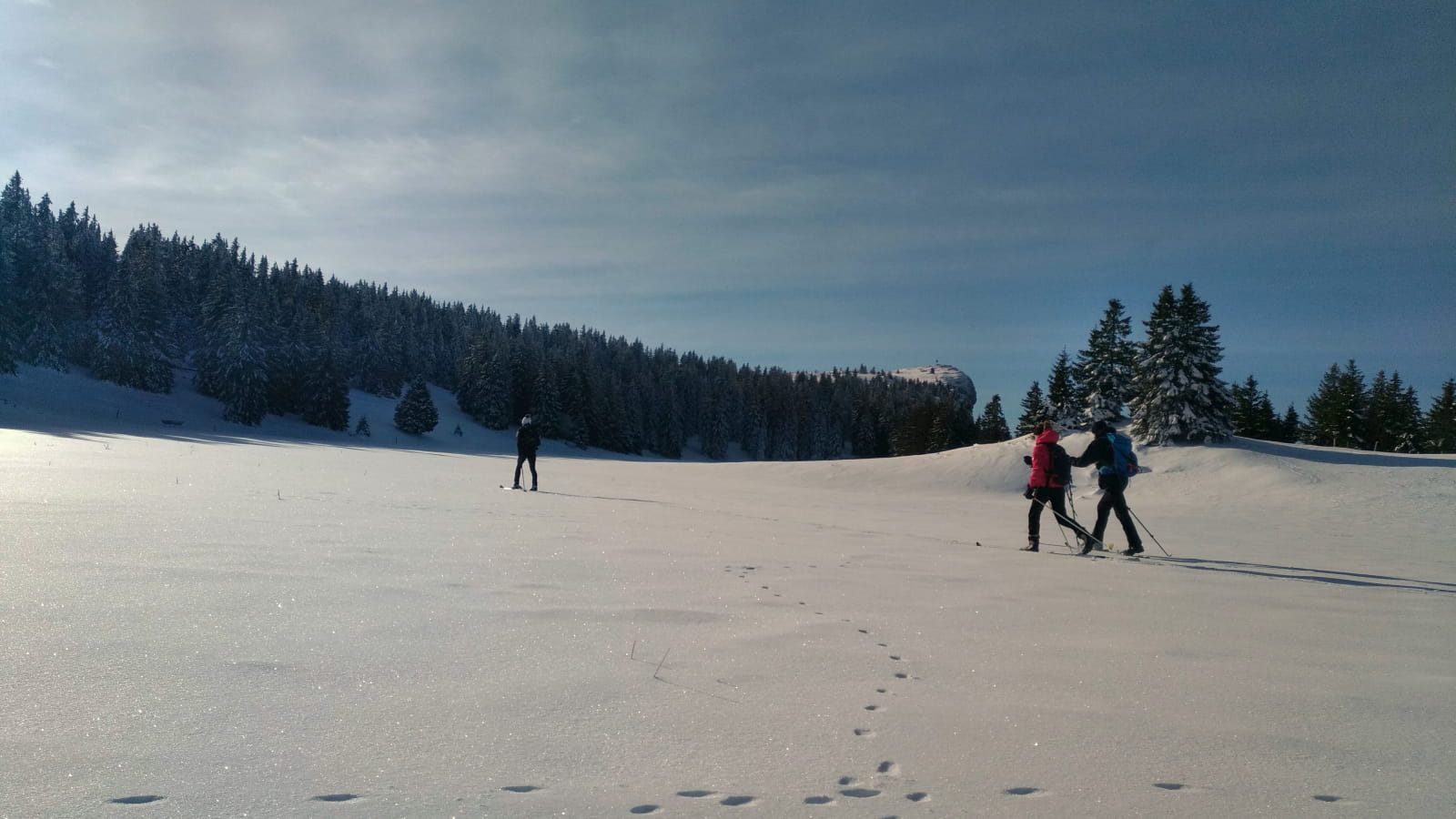 Ski de rando nordique : balade