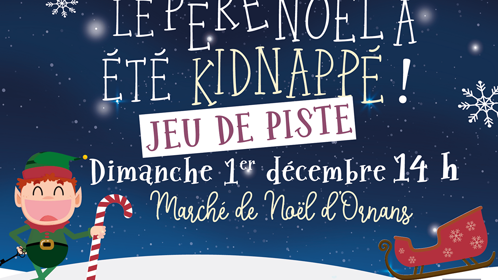 Jeu de piste : le Père Noël a été kidnappé 