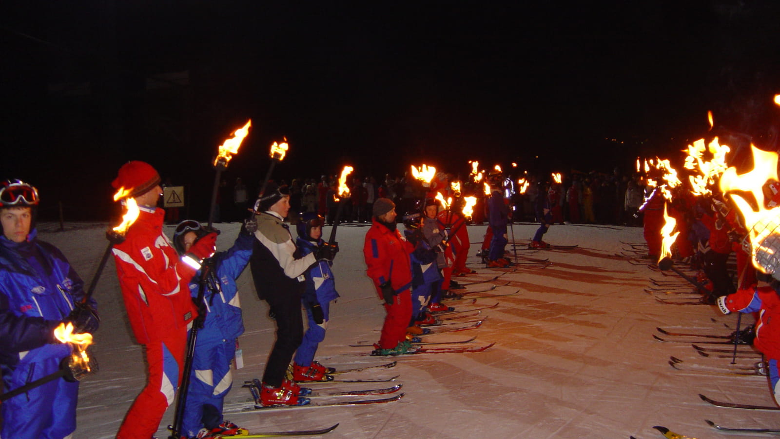 Descente aux flambeaux - ESF