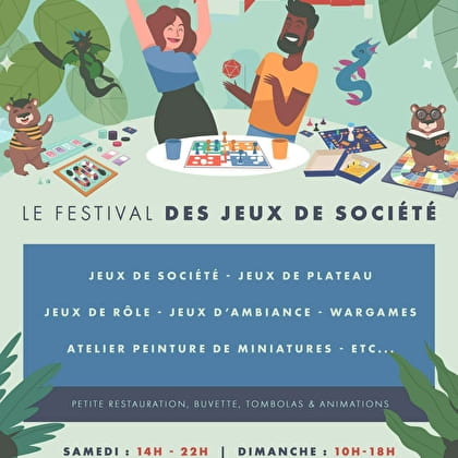 6ème Festival de jeux de société - Pontaludik Du 2 au 3 nov 2024